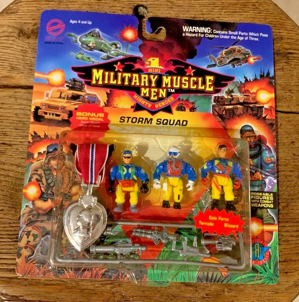 Military muscle store men