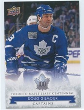 2017 Upper Deck Toronto Maple Leafs Centennial Set Hockey Cards Checklist and Odds 37