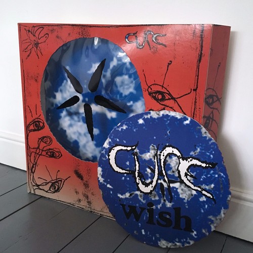 The Cure - Wish ORIGINAL 1992 30” x 30” 3D PROMO SHOP DISPLAY LP