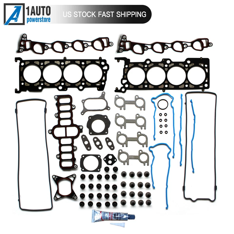 Head Gasket Set For 1995-2000 Ford Crown Victoria Lincoln Town Car Mercury 4.6L - Image 2 of 4