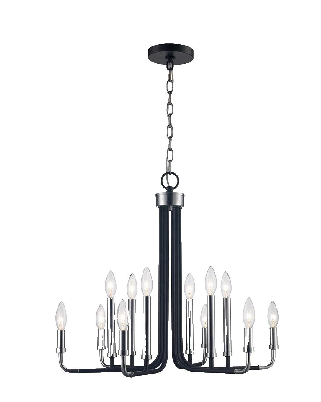 Níquel Salón Lámparas tradicionales y luminarias de techo