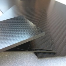 Matt Finish Carbon Fibre Plate Fibre Panel Sheet 3K Twill Weave 0.5 1 1.5 2 3mm — image 2