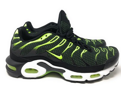Nike Men's Air Max Plus TN Running Shoes Black Volt 852630-036 Size 10.5 | eBay