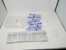 Assorted Lot (280 items) of Gloss Tubes Refillable Containers Syringes Pipettes