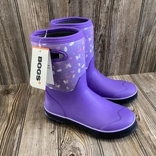 BOGS Grasp Pegasus Youth Size 6 Classic Waterproof Snow Boot Purple Unicorn NEW