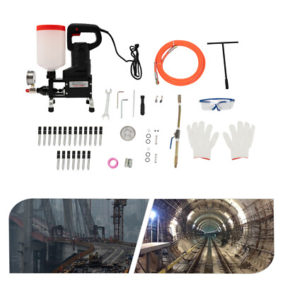 #ad Electric Grouting Machine High Pressure Grouting Injection Pump 0 10000PSI 110V $131.39