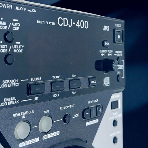 Pioneer CDJ-400 Digital DJ Player Turntable Tested/working - Picture 9 of 12