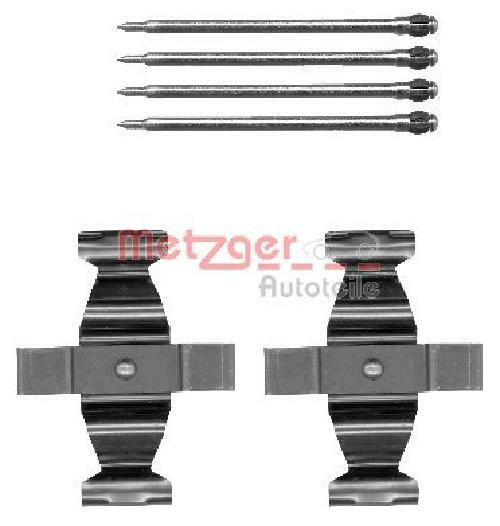 Original Metzger Accessory Set Brake Pad 109-1803 for Mercedes-Benz