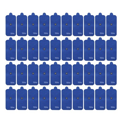 HiDow Compatible Premium Quality XL 2''X4'' Electrodes - 20 Pair (40 pad total)