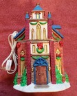 Electric Holiday Potpourri Pot Church - 8"