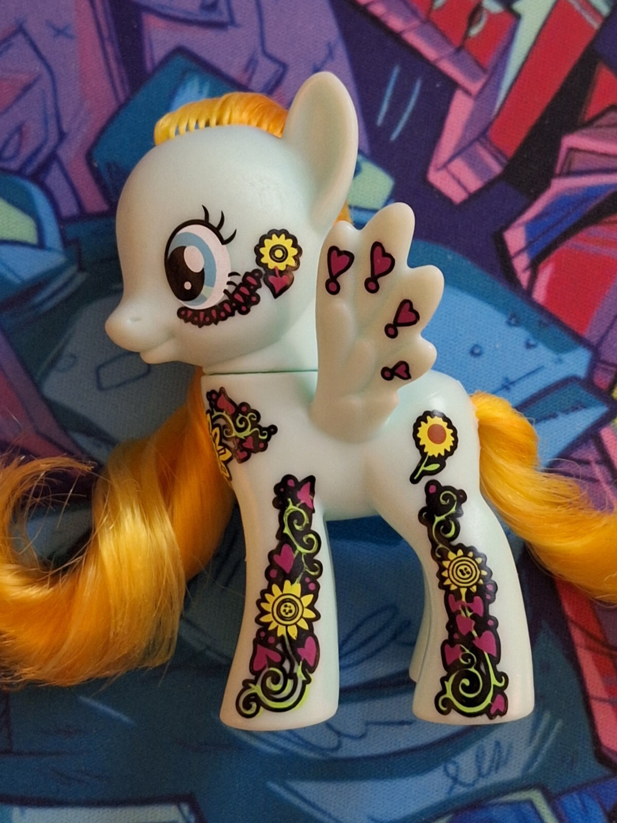 My Little Pony G4 Helia Friendship Blossom Ponymania Tattoo