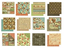 Graphic 45 Off to Races Horse Racing 8" Cardstock PICK Triple Crown Ascot Derby