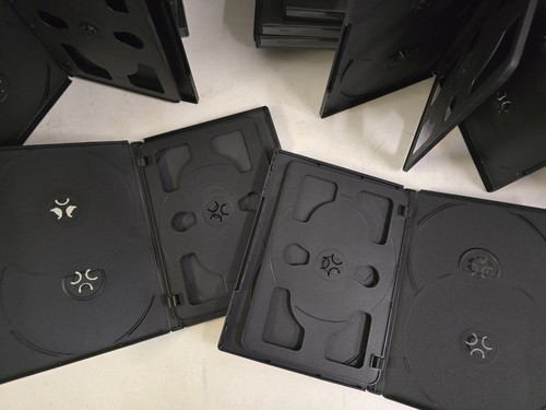 5 Disc Black DVD/CD Media Storage Case (14mm)