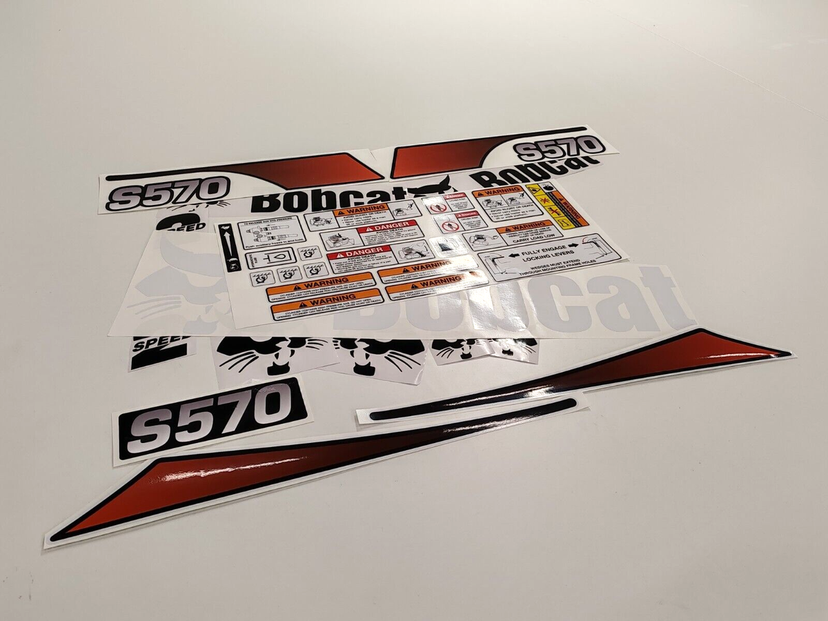 Set Di Adesivi In Vinile BOBCAT T66 Stage 5 - Italia - Foto 10