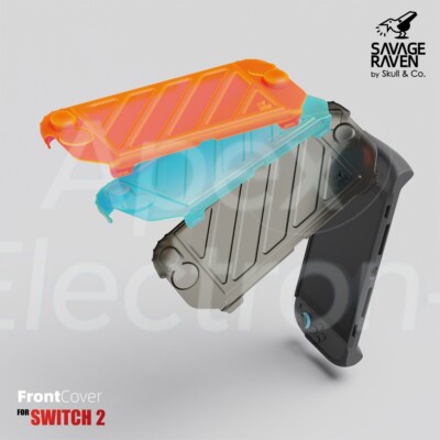 Savage Raven By Skull & Co. HardShell Front Cover Case for Nintendo Switch 2