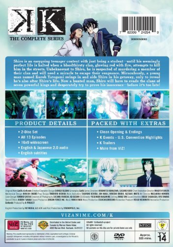 K Set 1 (Eps 1-13)(DVD) [DVD] 782009242949 | eBay 