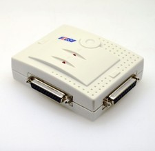 2-Way DB25 Auto Switch Box Parallel DB25 2 Computers to 1 Printer / Scanner