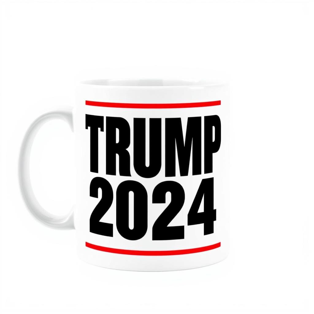 Trump 2024 Election Support Mug &ndash; High-Quality Ceramic &ndash; Great Gift Idea