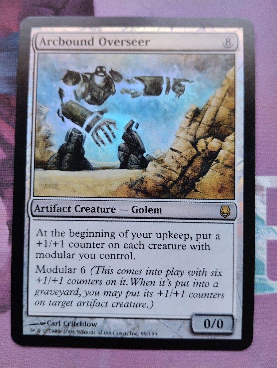 MTG ARCBOUND OVERSEER FOIL DARKSTEEL 2004 Magic the Gathering WOTC