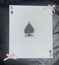 Ace card Art Original Hand Painted