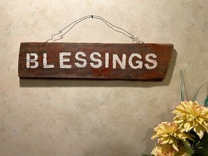 Sign hand painted , authentic barn board wood sign, 31" x 7 1/2" x 7/8"