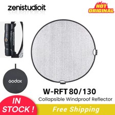 US Godox 80cm 32" / 130cm 52" Collapsible Windproof Handle Light Reflector Board