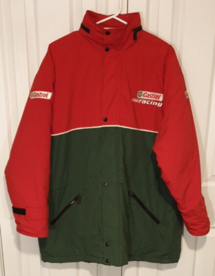 CASTROL RACING Perkins Holden V8 Supercars Australia Jacket. Red