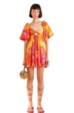 FARM Rio Summer Garden Ombre Mini Dress In XS NWT!