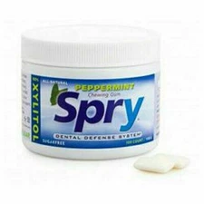 Chewing Gum  Peppermint 100 Count By Xlear Inc