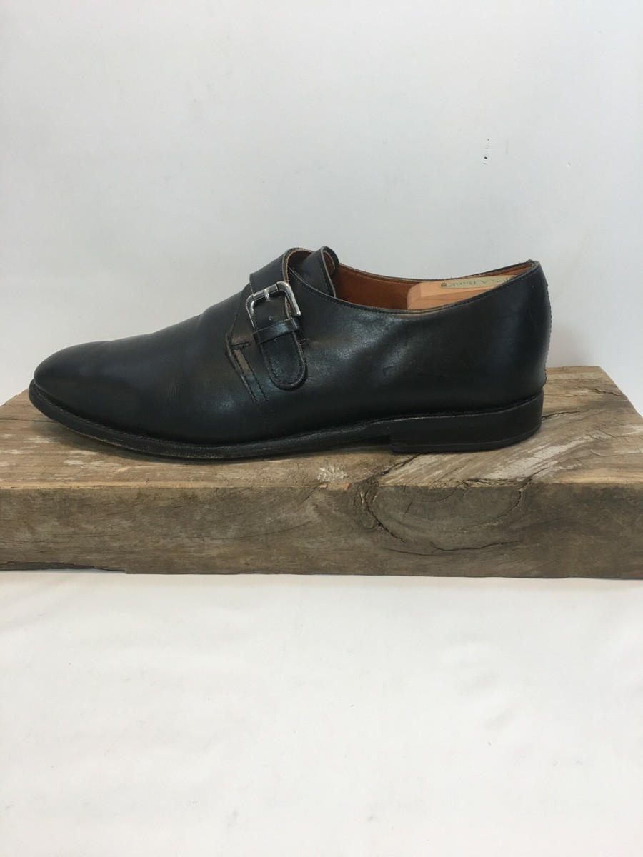 Allen Edmonds Warwick Monk Strap Black Men Shoes 11.5 E EUC  display picture 2