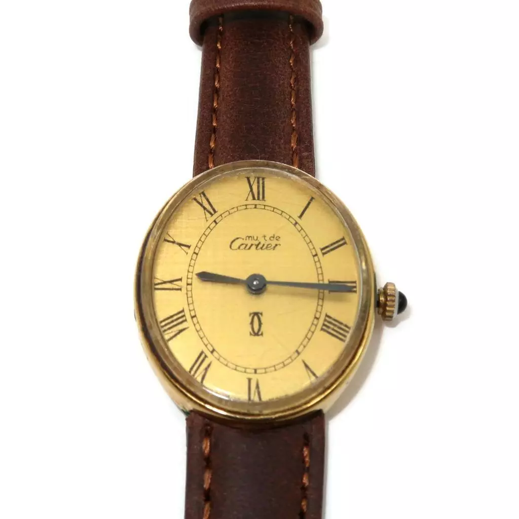 Cartier electroplated hotsell watch