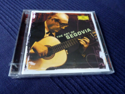 2xCD The Art Of Andrés Segovia Best Of Greatest Hits Guitar Deutsche Grammophon