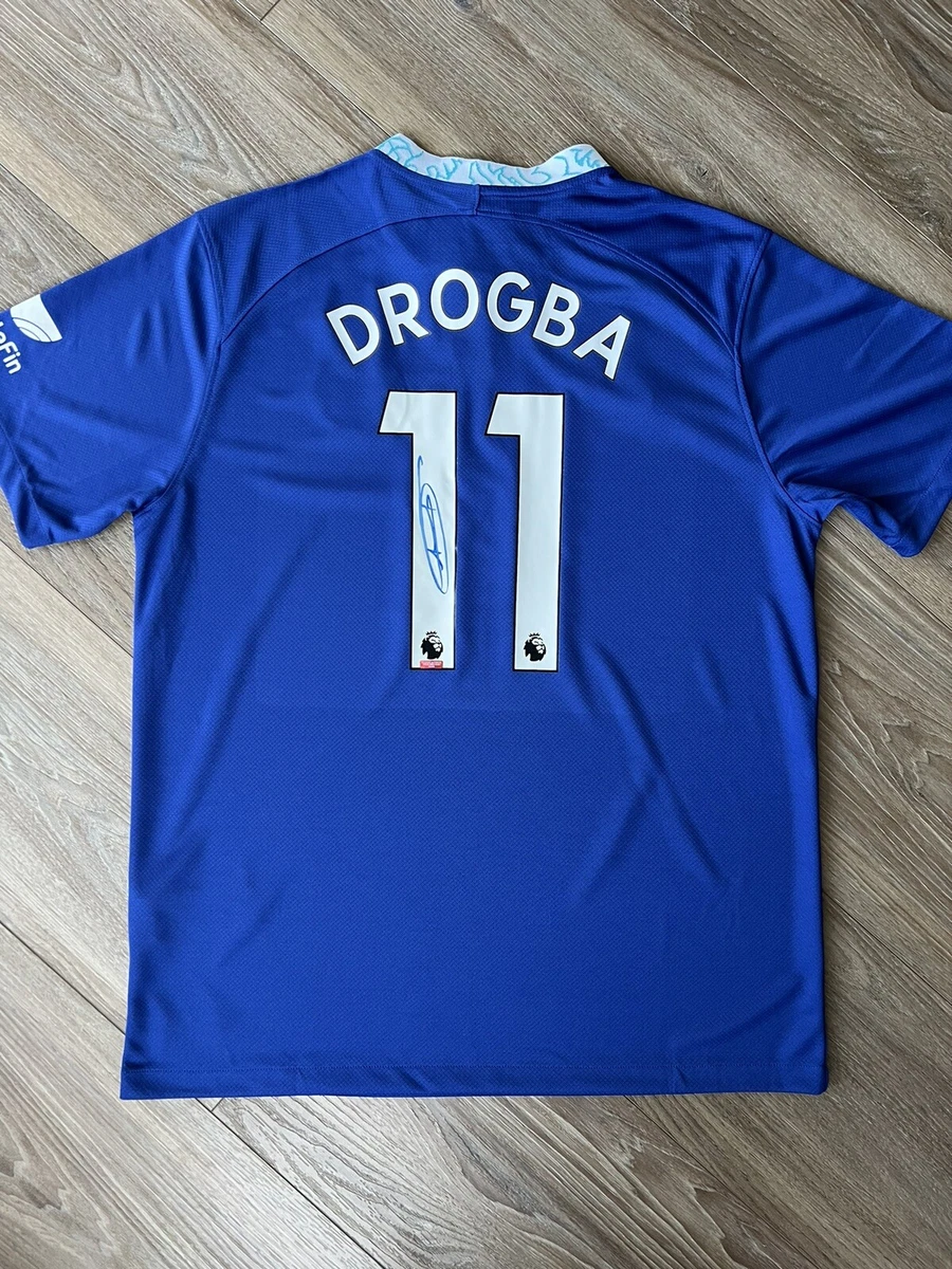 didier drogba signed jersey