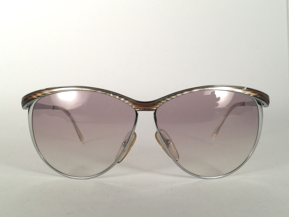 VINTAGE CHRISTIAN DIOR 2150 SILVER OVERSIZED 1980'S VINTAGE CHRISTIAN DIOR 2150 SILVER OVERSIZED 1980'S
