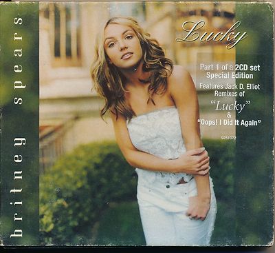 Lucky - Britney Spears Part 1 of a 2 cd set rare cd single 4 track