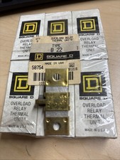 Square D B-22 Heater Element Overload Relay B22, 58754, Made in USA - NEW