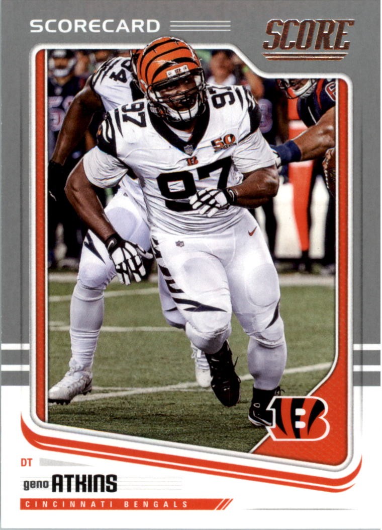 2018 Score Scorecard #69 Geno Atkins - FB