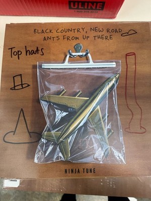 SIGNED  Black Country New Road Ants From Up There Banana Bread VINYL HATS TOP