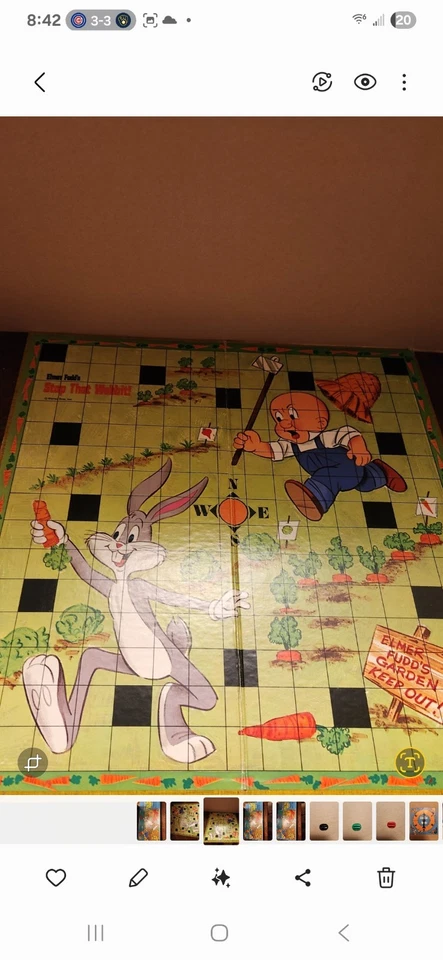 Vintage 1975 Whitman Elmer Fudd"s "Stop That Wabbit!" Board Game - Image 2 of 4