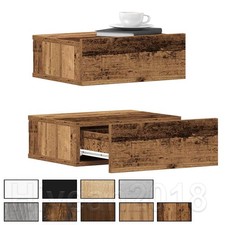 Nachttisch Wand Kommode Nachtschrank Nachtkonsole Hängeschrank mit Schublade