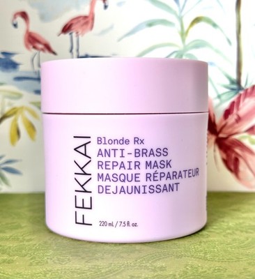 Fekkai Blonde Rx Anti-Brass Repair Mask 220 mL (7.5 fl oz) Vegan Cruelty-Free