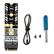 Universal M.2 Adapter for A E Key to M Key Conversion Enabling WiFi 6 Card