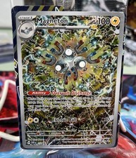 Pokémon Scarlet & Violet Magneton Full Art Black Star Promo Holo Sealed #159