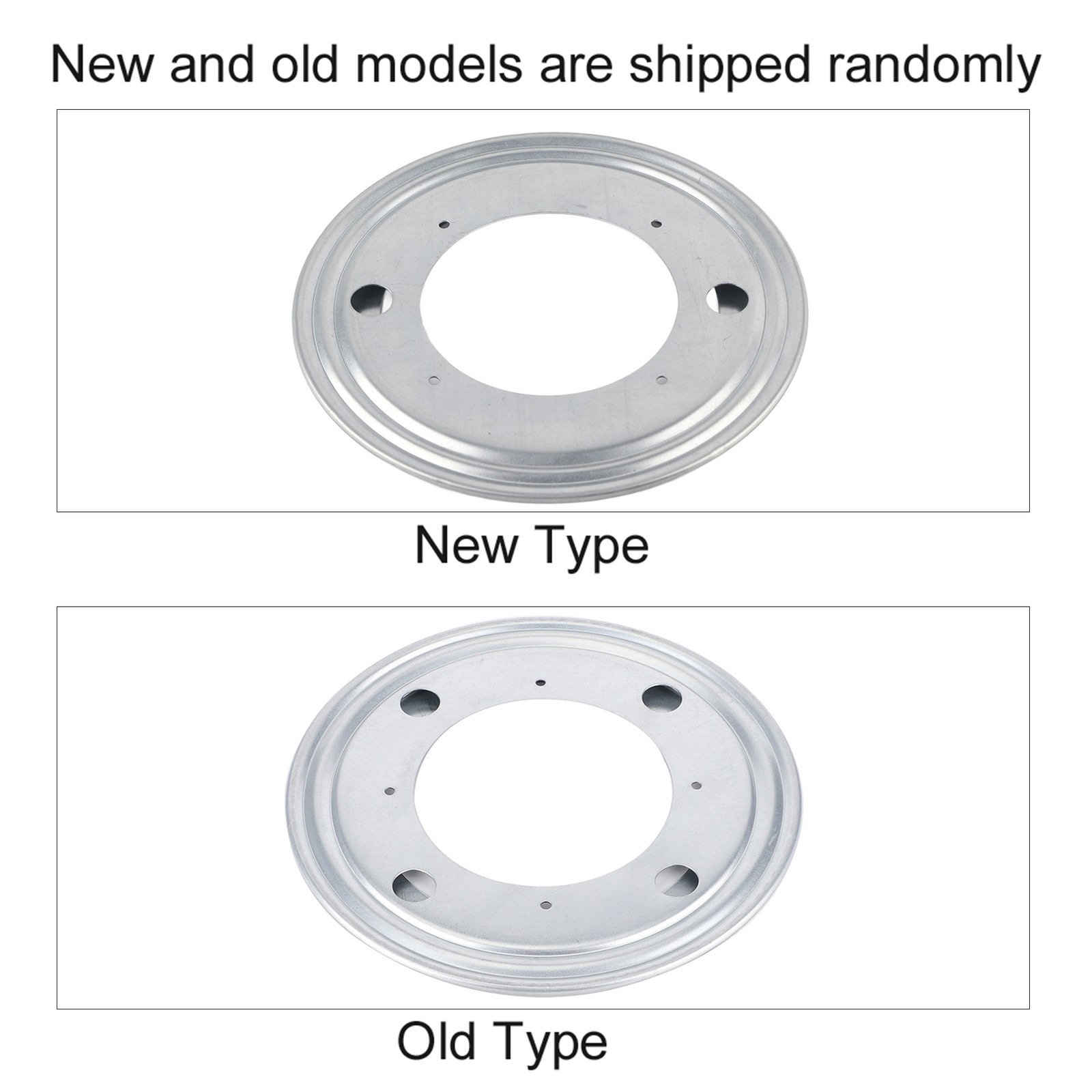 4 Types Heavy Duty Round Shape Galvanized Lazy Susan Turntable Bearing Rot KRI✈️