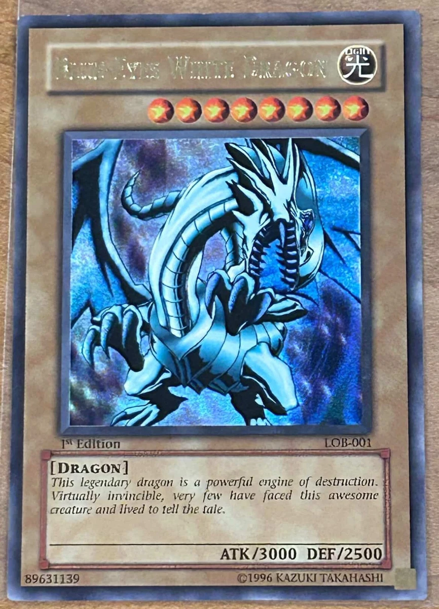 Blue Eyes White Dragon Lob 1st Edition for sale - eBay