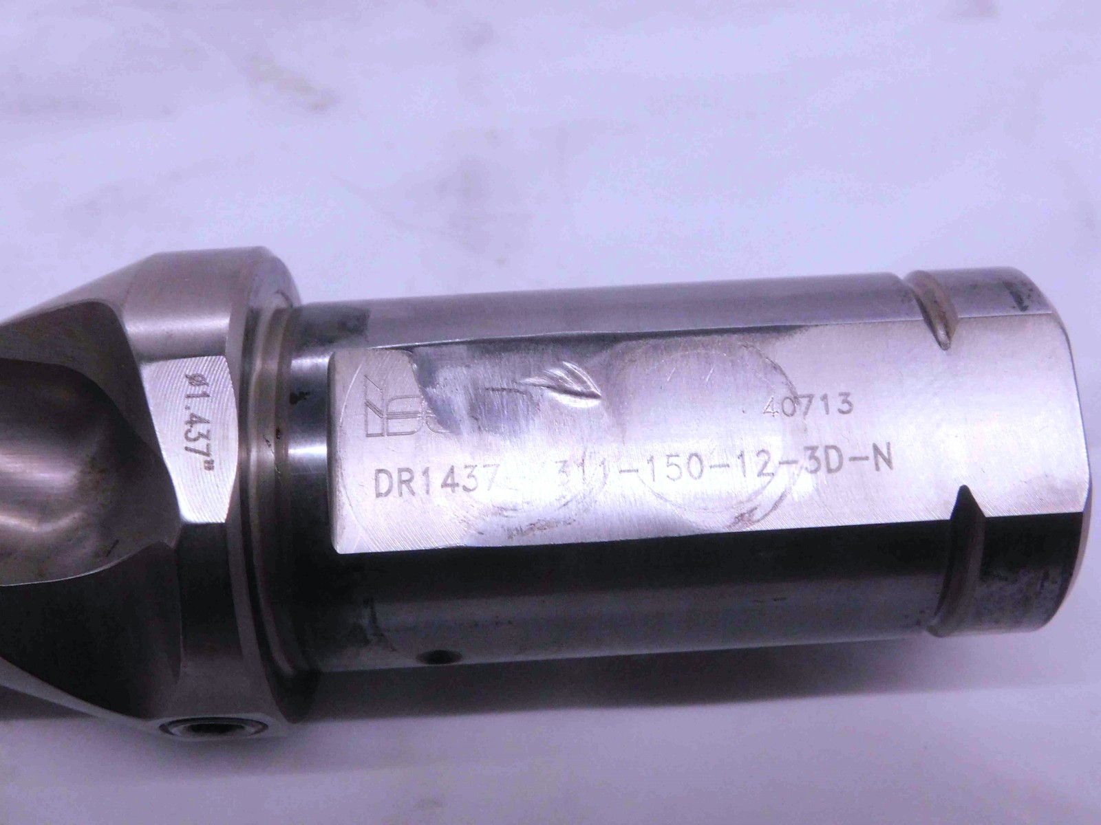 ISCAR 1 7/16 O.D. INDEXABLE DRILL DR1437-4311-150-12-3D-N 1 1/2 SHANK 1.4375