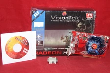 Visiontek ATI Radeon HD 3650, 1GB, AGP Graphics Card (36501GBAGP, VT-400518SM)