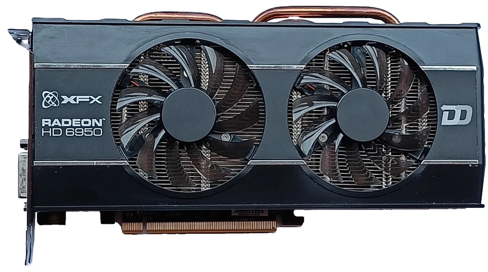 SCHEDA GRAFICA XFX RADEON HD 6950 2GB DDR5 256 BIT-1 X HDMI, 2 X DVI, 2X MINI DP - Immagine 3 di 4