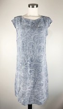 Lina Tomei Women’s Size Large 100%Linen Pockets Dress Beach Resort Wear