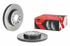 2x BREMBO Bremsscheibe XTRA LINE - Xtra 09.C547.1X für VW GOLF 7 5G1 BQ1 BE1 BE2
